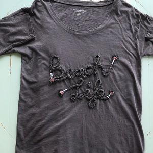 Soft Surroundings Elbow Sleeve Tee
